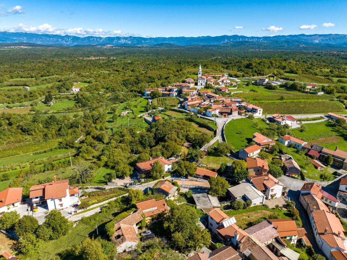 Karst House Zan Pliskovica With Private Pool Villa Dutovlje ภายนอก รูปภาพ